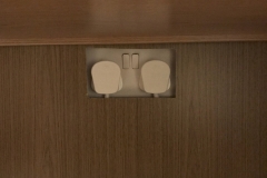 Cupboard Socket Cutout